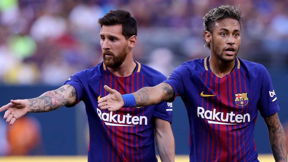 Neymar ou Messi? Ex-Barcelona revela preferência por brasileiro -  (crédito: No Ataque Internacional)