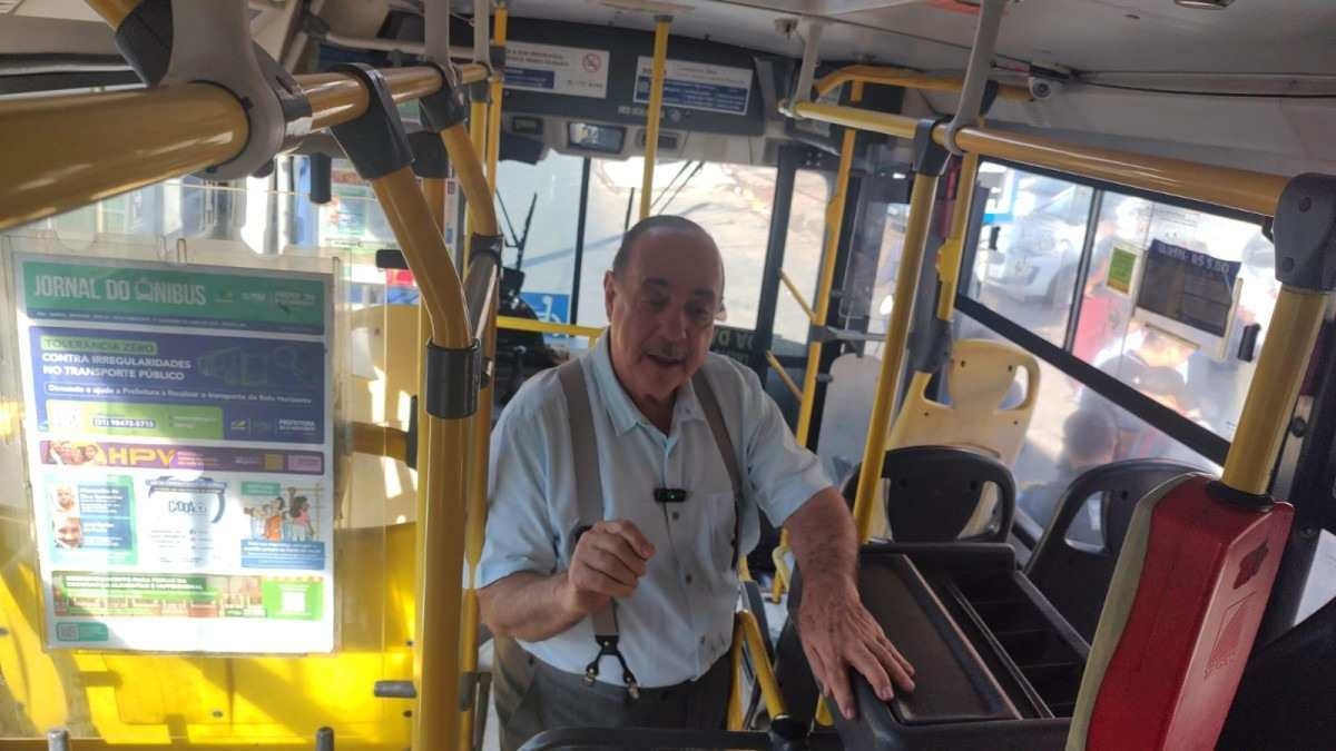 Fuad acompanha a fiscalização dos ônibus no Barreiro