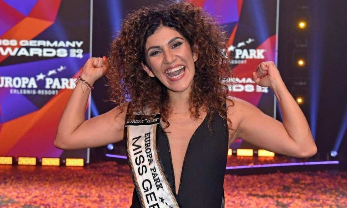 Apameh Schönauer, a nova Miss Alemanha -  (crédito: Apameh Schönauer/Instagram)