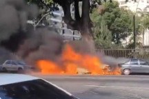 Homem é preso por atear fogo em três carros em Niterói
