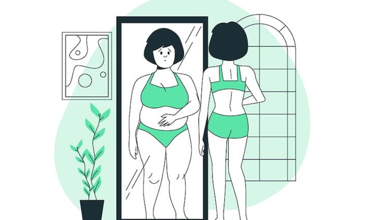 O exercício físico ajuda na diminuição do percentual de gordura e da circunferência abdominal.  E, por outro lado, também auxilia nos casos de pacientes com anorexia nervosa, que precisam ganhar massa corporal.  -  (crédito: Imagens Freepik)