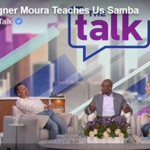 Wagner Moura samba em programa de TV nos EUA - Reprodução de vídeo do programa