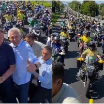 Bolsonaro em Ribeirão Preto: ex-presidente faz manifestação com Caiado  - REDES SOCIAIS/REPRODUÇÃO