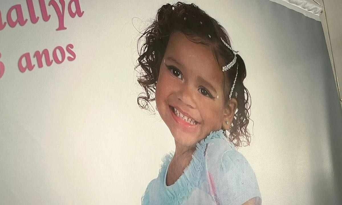 Thallya Beatriz tinha 4 anos -  (crédito: Arquivo pessoal/família)