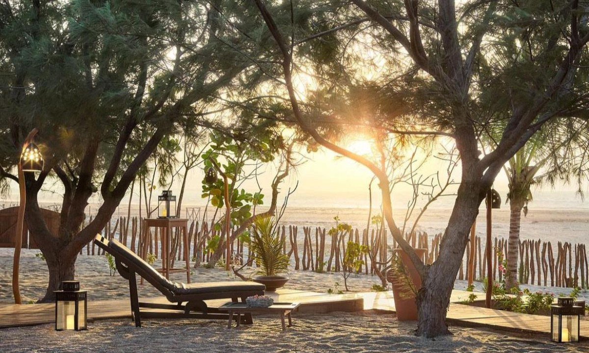 Baía das Caraúbas Glamping: sofisticação em praia quase deserta do litoral cearense -  (crédito: Uai Turismo)