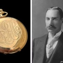 Relógio de ouro de passageiro mais rico do Titanic vai a leilão - Divulgação Henry Aldridge e domínio público