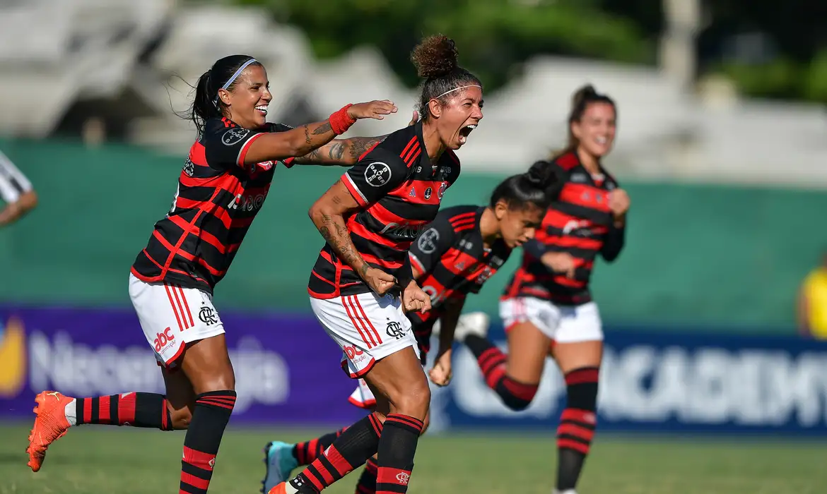 Flamengo goleia Santos por 7 a 0 no Brasileiro Feminino -  (crédito: EBC)