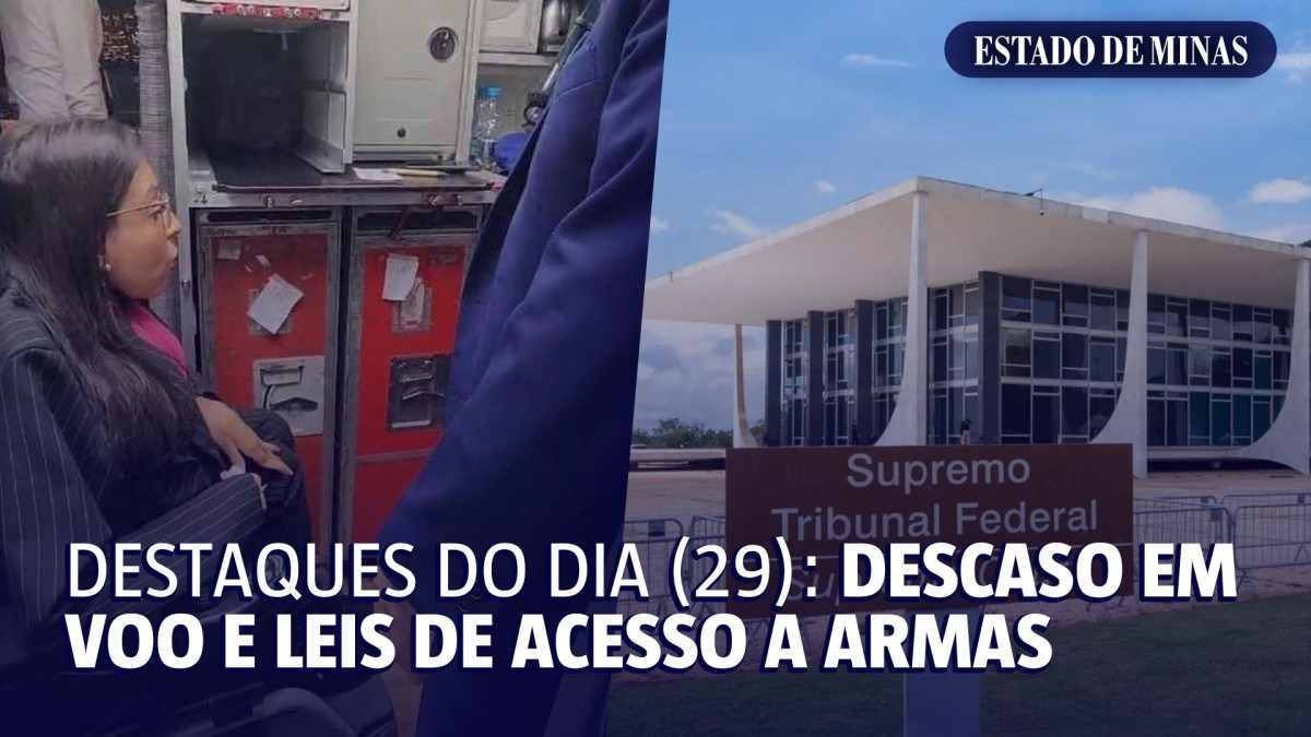 Destaques do dia (29/4): Descaso em voo e leis de acesso a armas