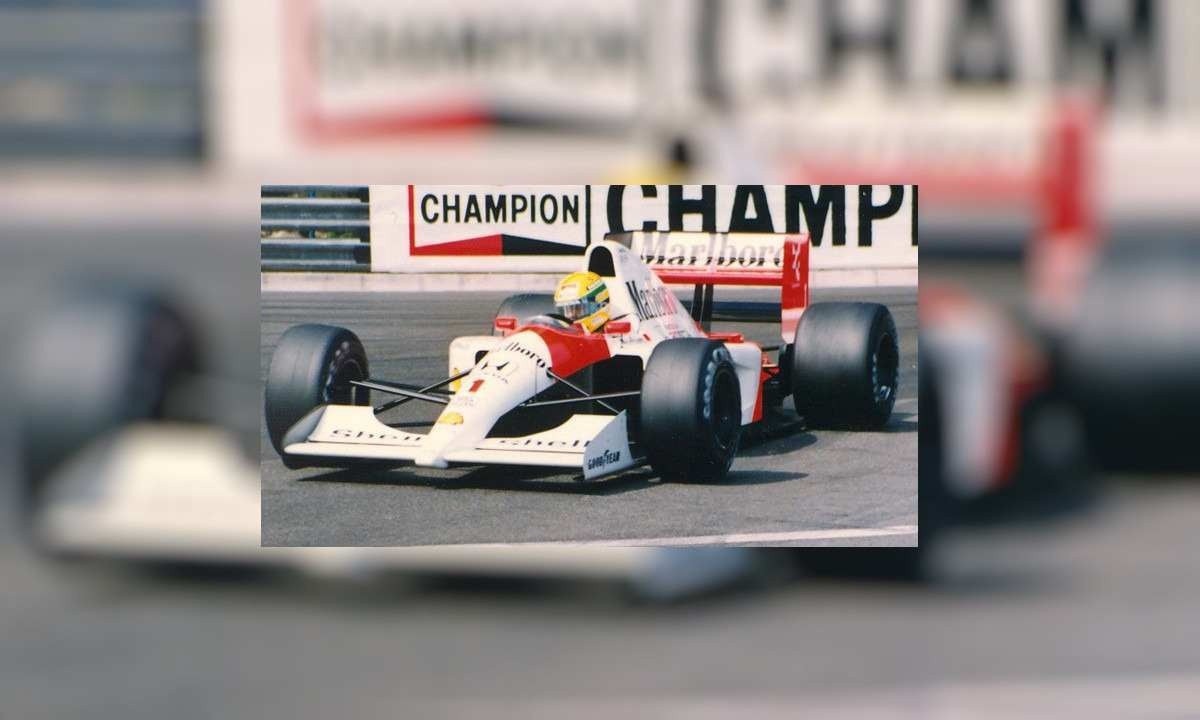 Senna, na McLaren, em Mônaco, 1991 -  (crédito: Jmex60, cropped/retouched by Morio/wikimedia commons)