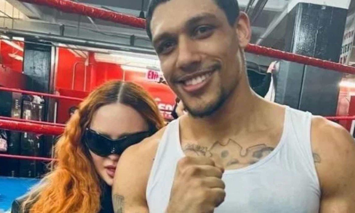 Madonna e Popper, juntinhos -  (crédito: Reprodução/Redes sociais)