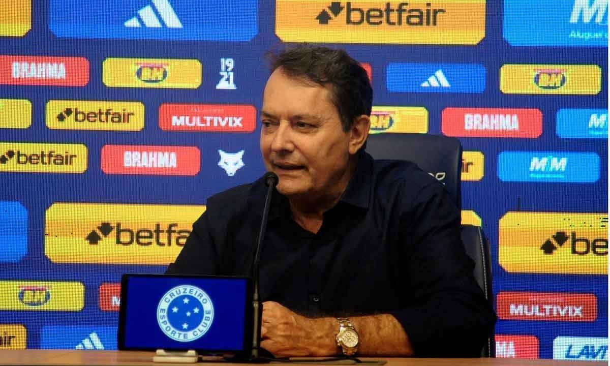 O empresário Pedro Lourenço comprou a SAF do Cruzeiro, que pertencia a Ronaldo Nazário, e agora comanda seu clube do coração -  (crédito: Alexandre Guzanshe/EM/D.A. Press)