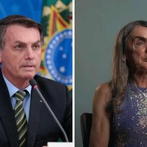 Internet aponta semelhança de Bolsonaro e mulher trans - Carolina Antunes / EBC / Reprodução/LGBT+60/YouTube