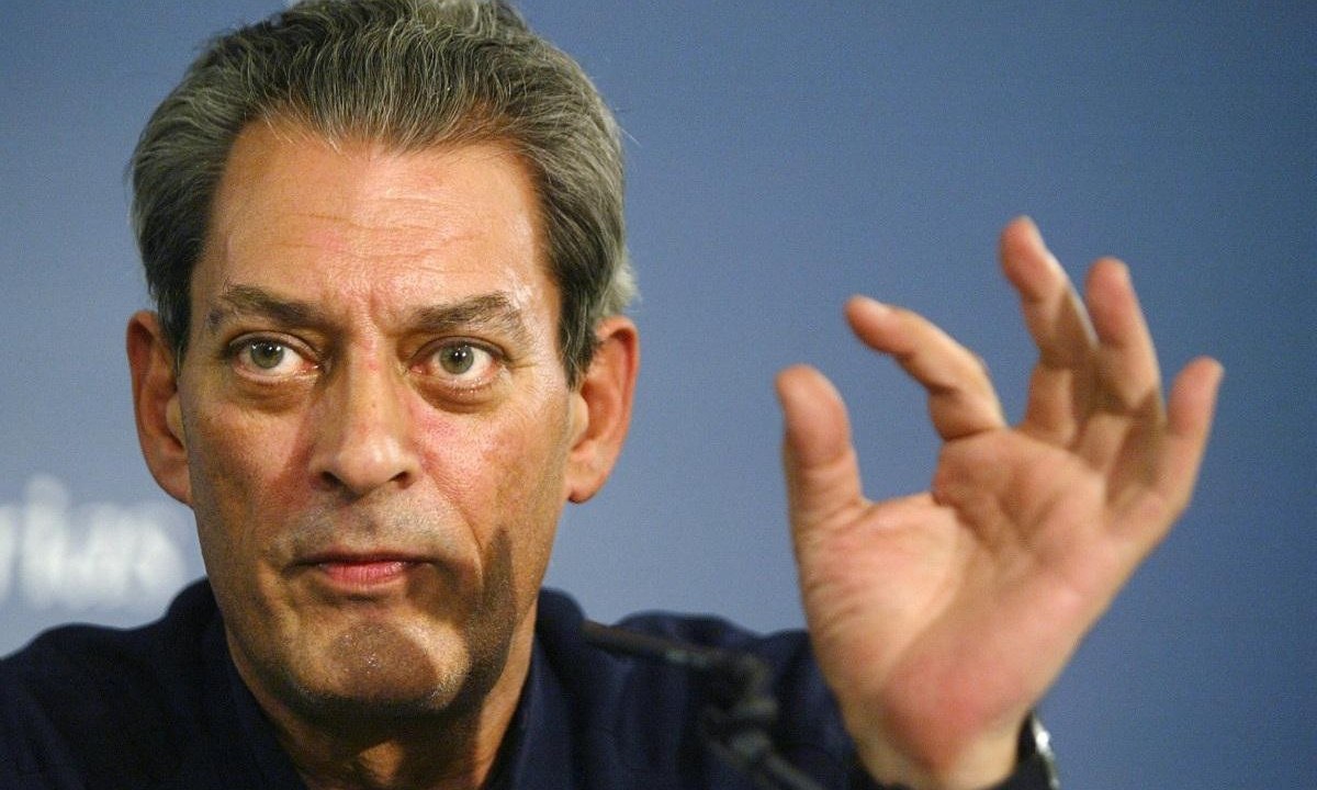 Escritor Paul Auster em foto de 2006 -  (crédito: RAFA RIVAS / AFP)