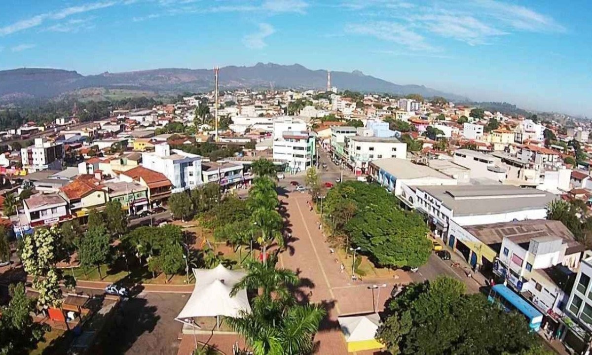 Vista panorâmica de Igarapé, cidade da Grande BH -  (crédito: Prefeitura de Igarapé/Reprodução)