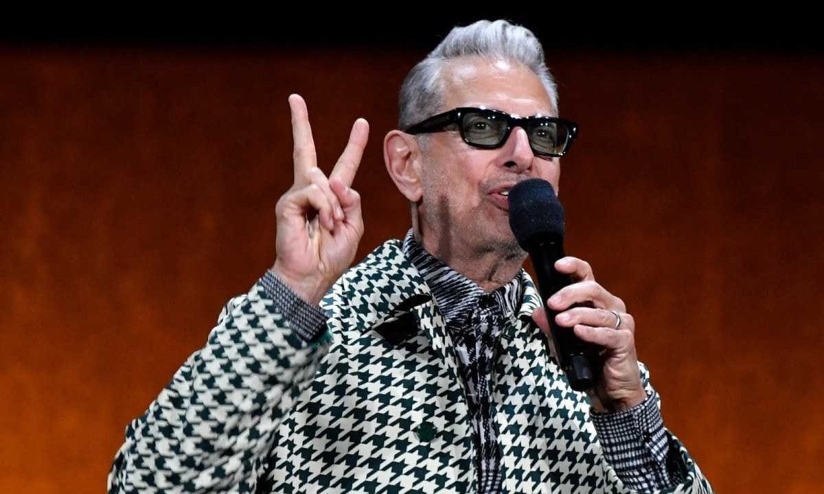 Jeff Goldblum atuou na franquia Jurassic Park  -  (crédito: VALERIE MACON / AFP)