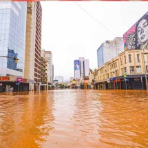 Centro de Porto Alegre fica sem luz e água durante inundação histórica - Prefeitura de Porto Alegre/Divulgação