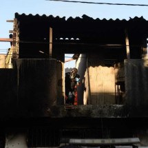 Defesa Civil de BH interdita casa onde adolescente morreu em incêndio - Túlio Santos/EM/D.A.Press