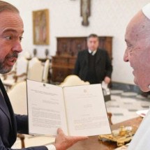 Ministro de Lula entrega carta ao Papa Francisco; saiba qual o conteúdo - Vatican Media/Divulgação