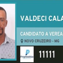 Preso nos EUA ex-vereador de Novo Cruzeiro desaparecido desde 2021 - Panfleto elei&ccedil;&atilde;o 2020