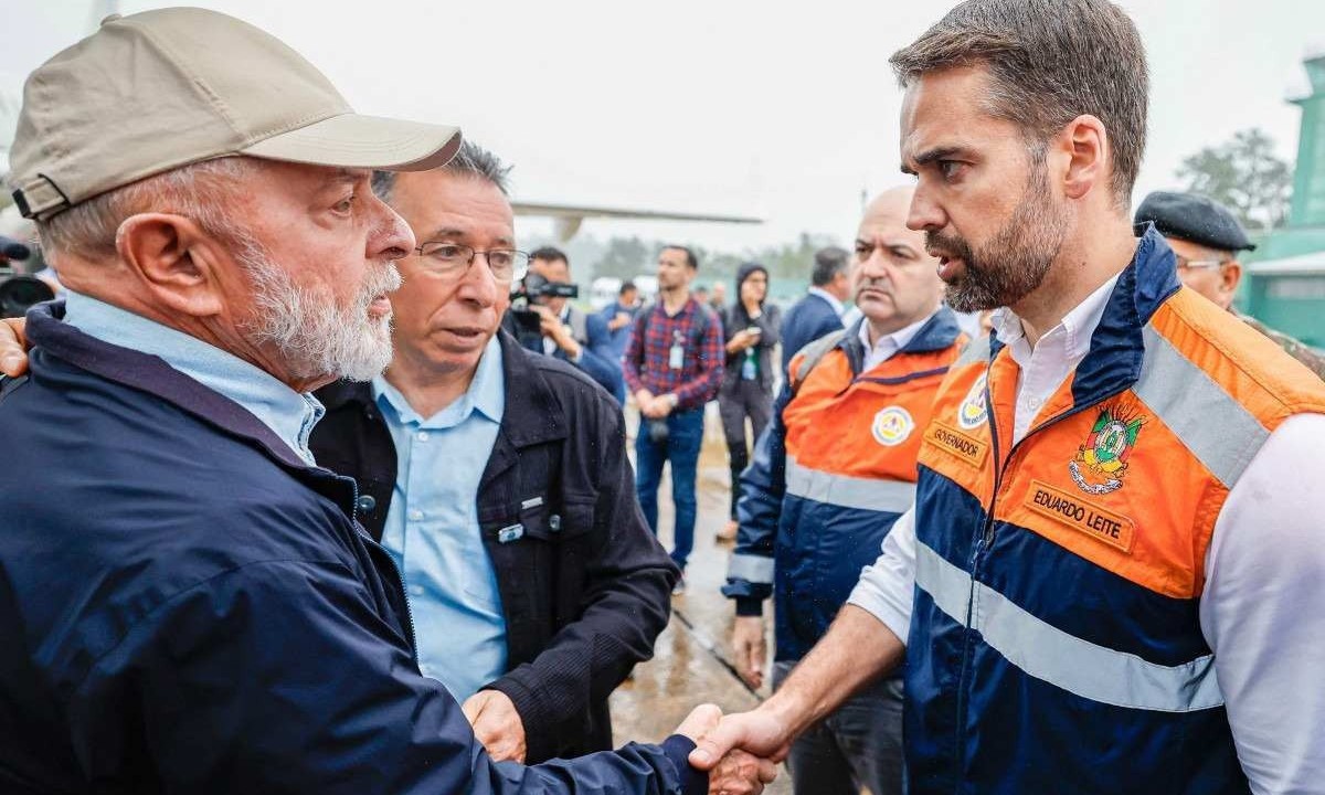 Presidente Lula adiou a viagem ao Chile para acompanhar tragédia que atinge o Rio Grande do Sul  -  (crédito: Ricardo Stuckert/PR)