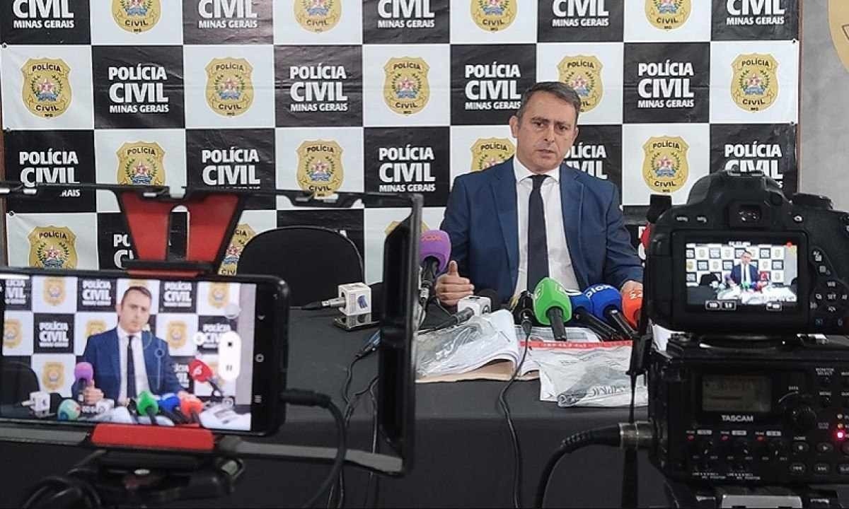 O delegado Marcelo Franco Marino diz que a apuração do crime é importante no combate ao tráfico de drogas -  (crédito: PCMG)