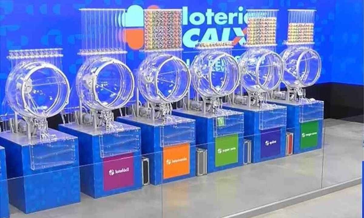 Sorteio é realizado no Espaço da Sorte, em São Paulo -  (crédito: Reprodução)
