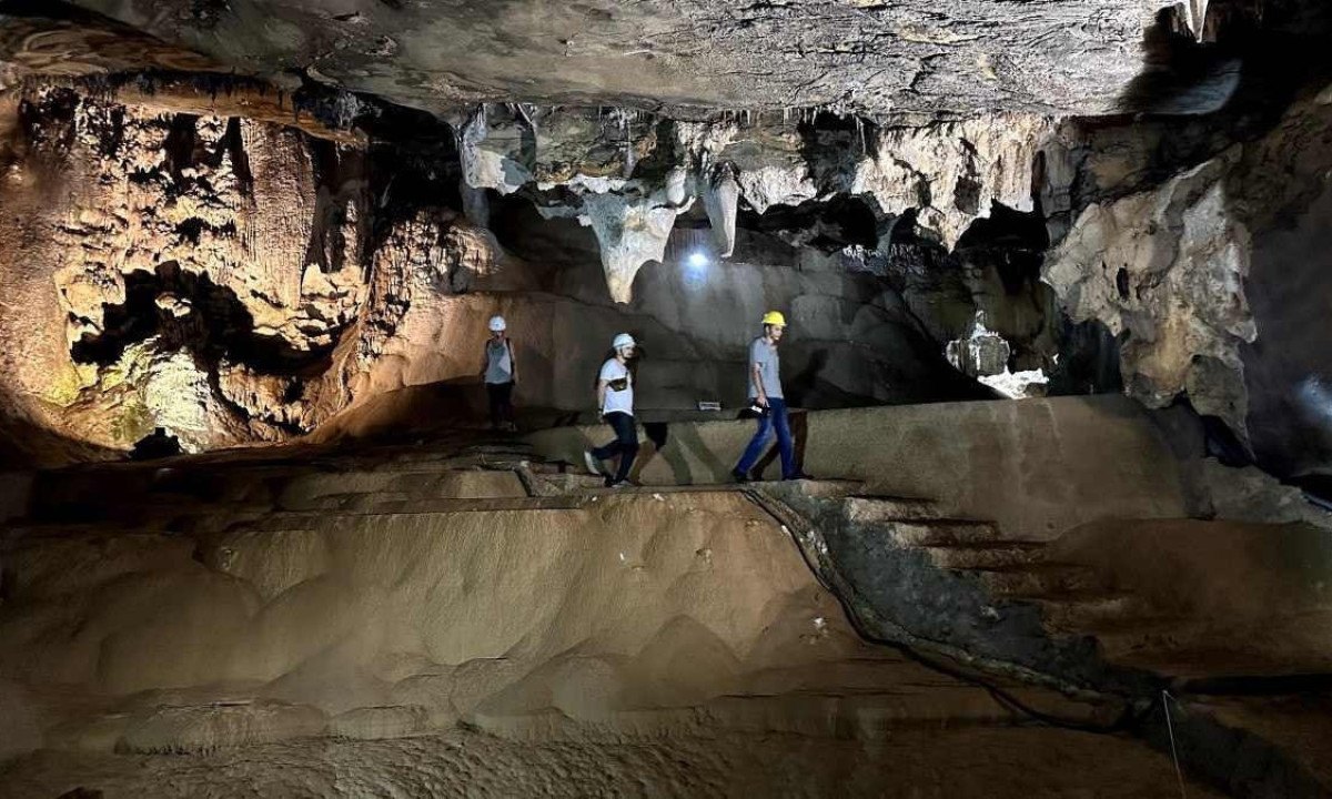 Estudos e registros da Gruta de Maquiné revelam animais que só existem nessa caverna 190 anos depois de Peter Lund a ter visitado o local  -  (crédito:  Mateus Parreiras/EM/D.A.Press)