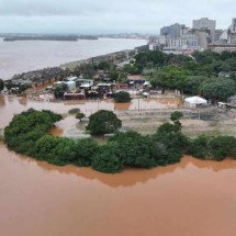 Nível recorde do Guaíba coloca Porto Alegre em alerta de 'inundação severa' - Gilvan Rocha/Agência Brasil