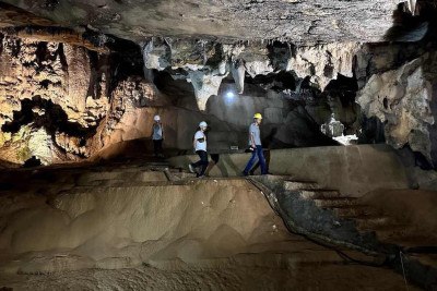 Estudos e registros da Gruta de Maquiné revelam animais que só existem nessa caverna 190 anos depois de Peter Lund a ter visitado o local  -  (crédito:  Mateus Parreiras/EM/D.A.Press)