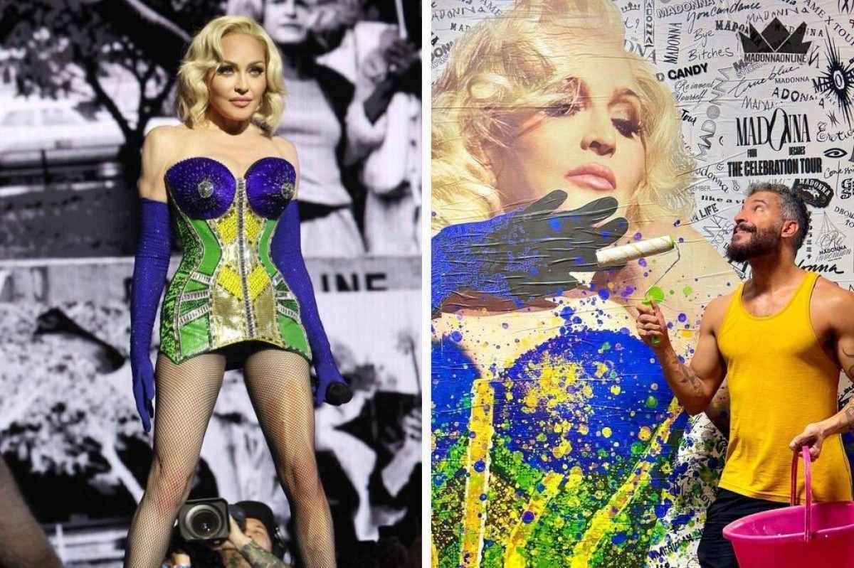 'Quase caí para trás': fã reage ao descobrir que inspirou look de Madonna