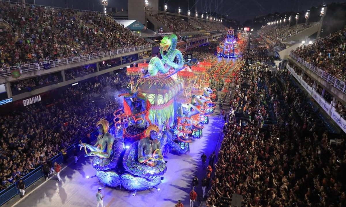 O Grupo Especial é formado por 12 agremiações, que em 2024 irão desfilar no domingo, segunda e terça de Carnaval -  (crédito: Marco Terranova/Riotur)