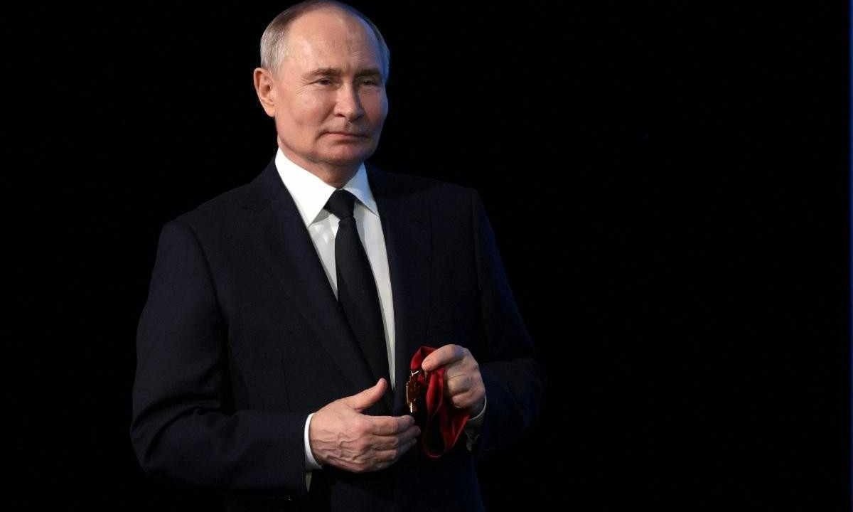Desde o início do conflito na Ucrânia, em fevereiro de 2022, Putin menciona a possibilidade de recorrer às armas nucleares. 

 -  (crédito: Railway Transport)