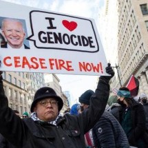 'Joe genocida': protestos em universidades dos EUA mostram como guerra em Gaza virou ameaça à campanha de Biden - Getty images