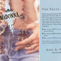 Como Madonna quebrou tabus ao incluir 'cartilha sobre Aids' em álbum de 1989 - Myers Fine Art 