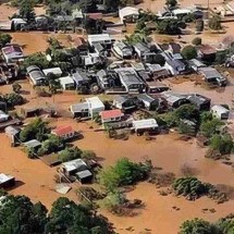 Rio Grande do Sul tem alerta vermelho para novos temporais - Marinha do Brasil/ RS