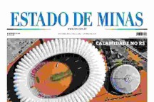 Confira a capa do Estado de Minas do dia 07/05/2024