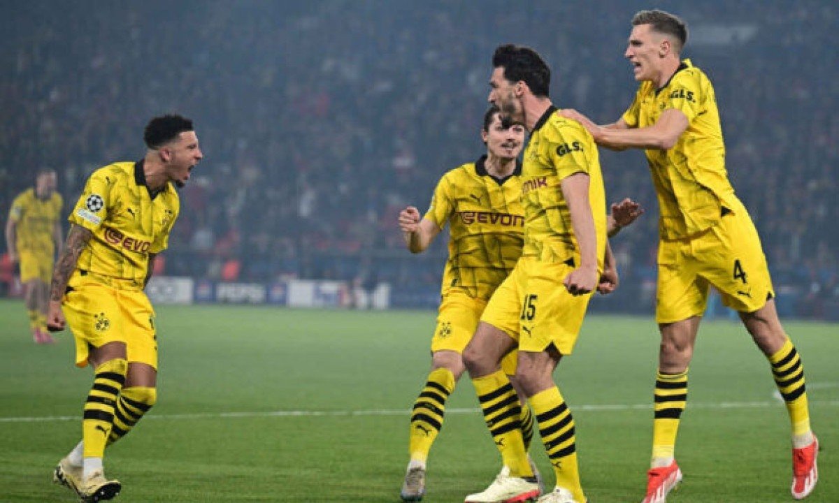 Borussia Dortmund vence PSG e volta à final da Champions após 11 anos -  (crédito: No Ataque Internacional)