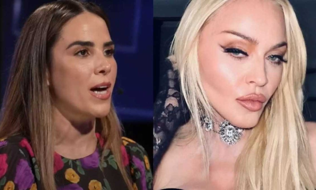 Wanessa Camargo e Madonna -  (crédito: Reprodução/Redes sociais)