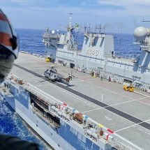 Conheça o maior navio de guerra da América Latina que vai ajudar RS - Divulgação / Marinha