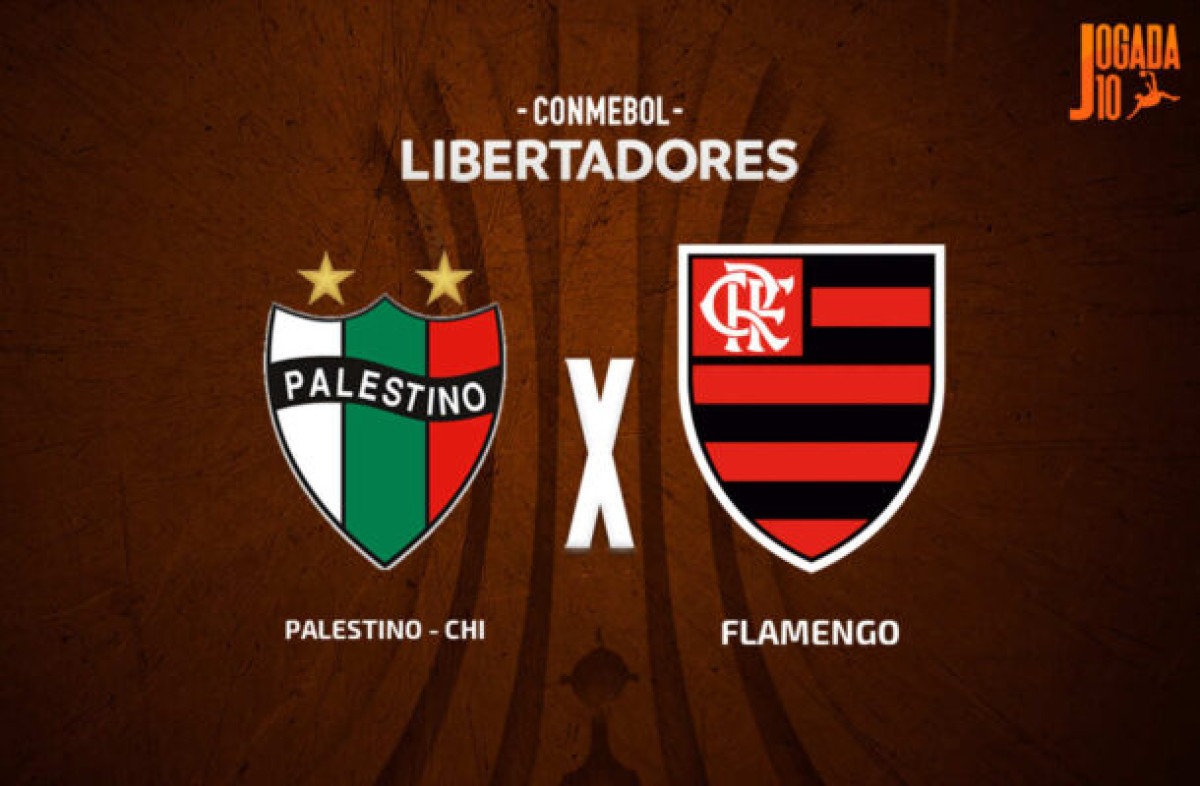 Palestino x Flamengo, AÓ VIVO, com a Voz do Esporte, às 19h30