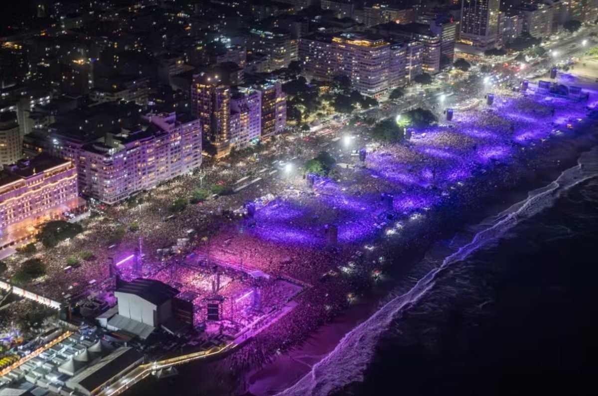 Show de Madonna no Rio comporta no máximo 875 mil pessoas