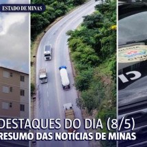 Destaques do dia (8/5): moradias populares e duplicação da BR-381 - Alexandre Guzanshe/EM/D.A Press+ Leandro Couri/EM/DA.Press+ PCMG/Divulgação