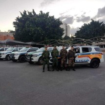 PM de MG envia agentes para ajudar no patrulhamento do Rio Grande do Sul - Edesio Ferreira / EM / D.A Press
