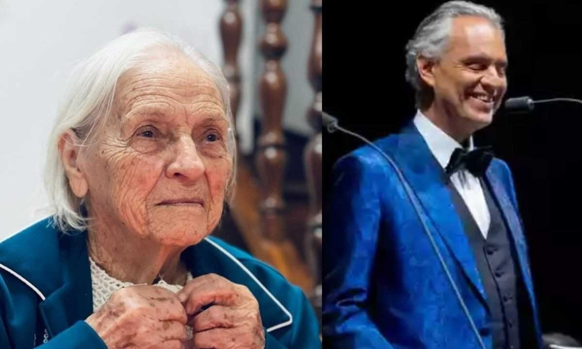 Uma das músicas que está no repertório do show do cantor conhecida como Ampola, originalmente composta por Albert Gamse, é parte de uma relação de carinho de vovó Dorita.  -  (crédito: Reprodução / Redes Sociais // SUZANNE CORDEIRO / AFP)