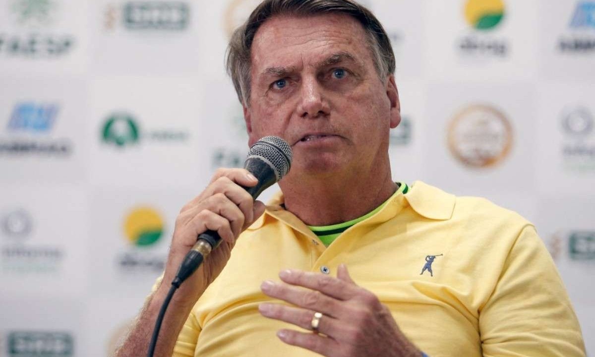 Cada aumento de 1% nos votos municipais para o ex-presidente Jair Bolsonaro em 2018 e 2022 esteve associado a uma alta de 0,48% a 0,64%, respectivamente, no excesso de mortes dos munic&iacute;pios durante os picos da pandemia, diz estudo -  (crédito: Miguel SCHINCARIOL / AFP)