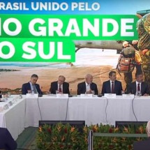 Lula anuncia liberação de R$ 51 bilhões para crise do RS - Reprodução Canal Gov 