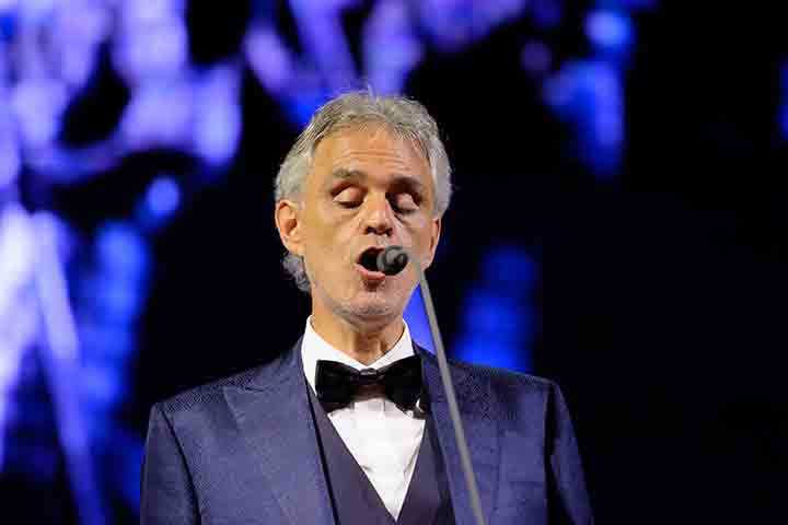 O cantor Andrea Bocelli fará uma série de shows no Brasil entre os dias 17 e 26 de maio. É a sexta vez que o renomado tenor se apresenta em solo brasileiro. 
 -  (crédito: flickr Lucian Nuta)