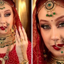‘Asoka makeup’: tendência de maquiagem é inspirada em filme de Bollywood - Reprodução / TikTok