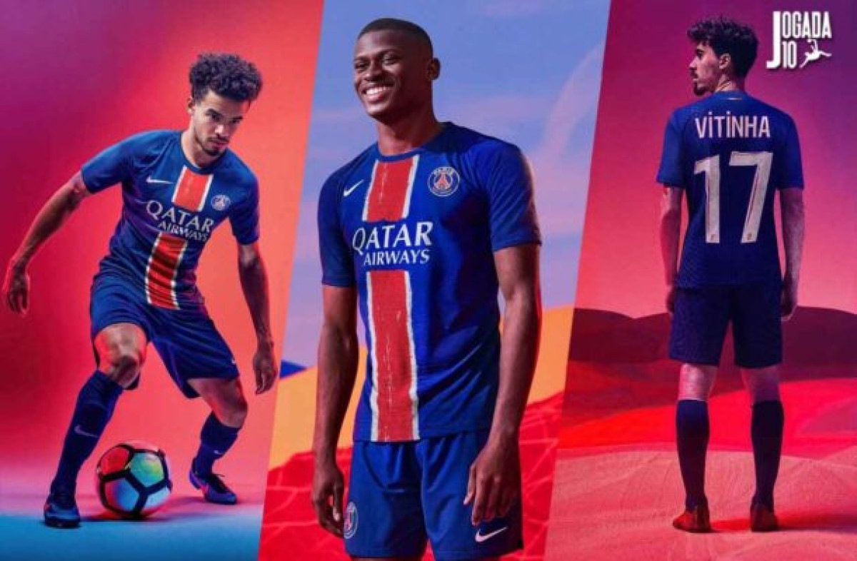 PSG anuncia novo uniforme com auxílio da inteligência artificial