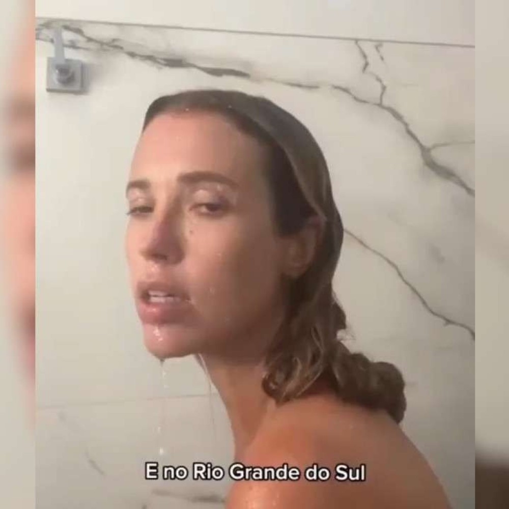 Atriz Juliana Didone posta vídeo sobre tragédia no RS e choca internet -  Estado de Minas